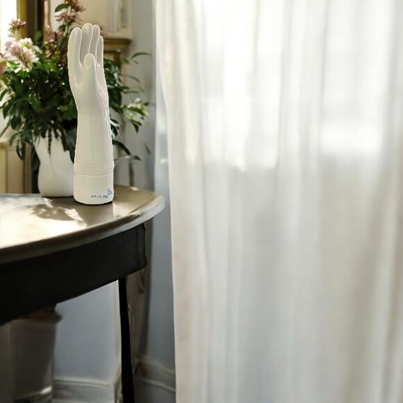 Vtg. Porcelain Latex Glove Mold General Porcelain 1982 Urban Industrial Decor - Picture 3 of 16